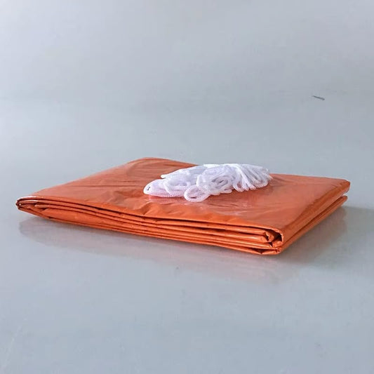 FLYTOP Emergency Survival Shelter Tent, Orange and Silver, 2 Person, for Camping, Hiking and Outdoor Survival