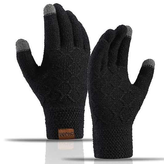 FLYTOP Winter Gloves Warm Stretchy Soft Breathable Non-Slip Fashion Texting Gloves Touchscreen Gloves