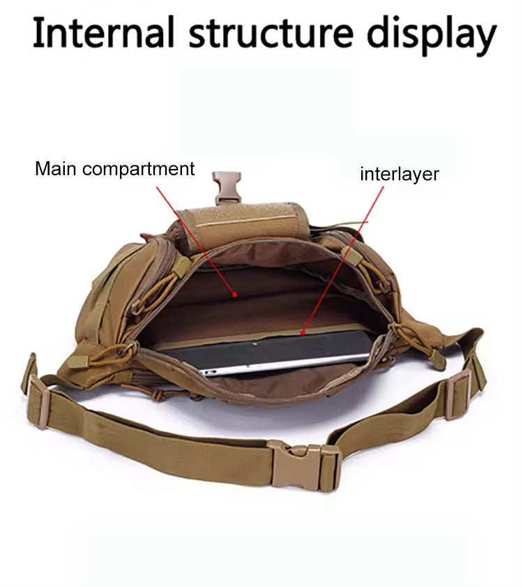 Multi-Functional Softback Tactical Pouch for Hiking & Fishing