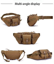 FLYTOP Multi-functional Softback Waterproof Waist/Chest Bag for Outdoor Sports Fishing Hiking Camping