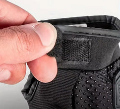 Black Biker Protective Full Finger Gloves Anti-Skid Surface Breathable Bike Riding Glove for Motorcycle, Cycling, Climbing Mountaineering, Hiking