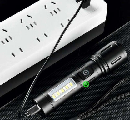 Rock Light RL-M15 Military-Grade Aluminium LED Torch with SOS