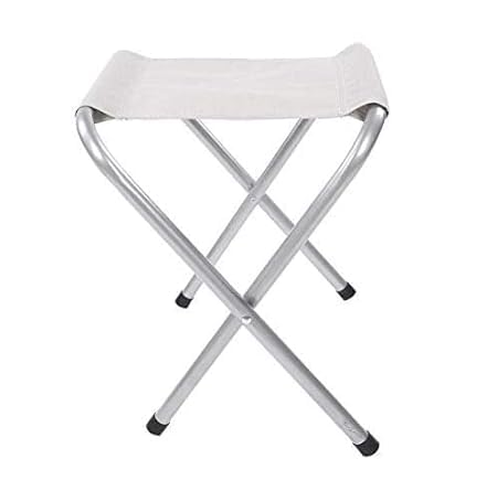 FLYTOP Portable Folding Stool, Multipurpose Foldable Oxford Cloth Beach Stool, Anti-Slip for Travelling, Hiking, Picnic, Fishing, Mini Camp Stool