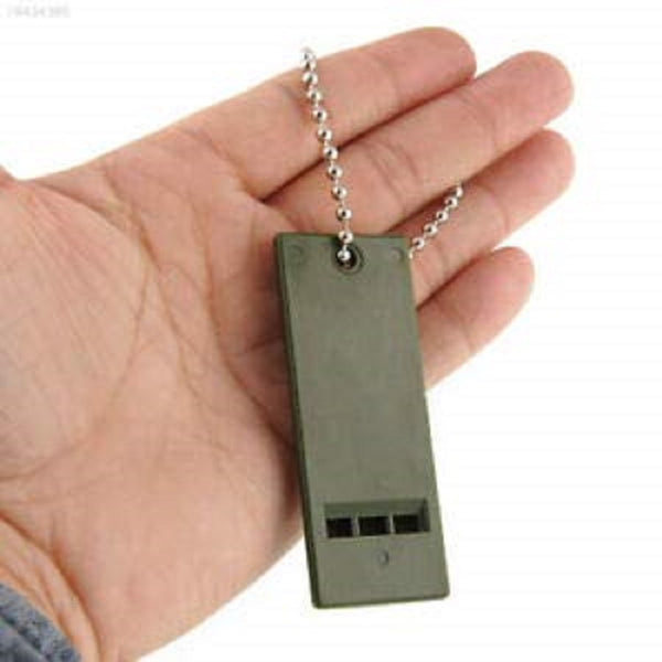 Outdoor Essential Survival Rescue Tool Equipment Signal Sound Whistle