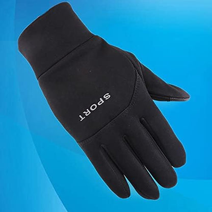 FLYTOP Winter Gloves, Touchscreen Compatible, Anti-Slip Grip, Thermal Fleece Lined