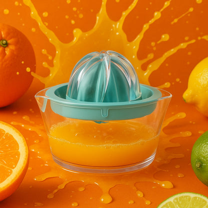 Manual Orange & Lemon Squeezer with Built-in Lid