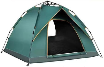 Outdoor Travel Camping Tents 2-3 People Beach Tents Sun Shelter with Window Quick Automatic Opening Foldable Pop Up Tent.