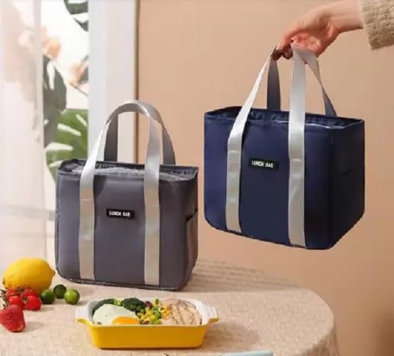 Insulated Lunch Bag, multicolor, Thermal Tote for Food Transport