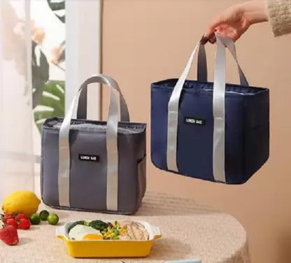 Insulated Lunch Bag, multicolor, Thermal Tote for Food Transport
