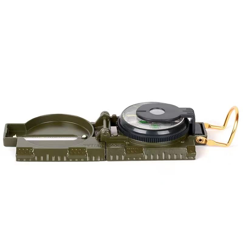 FLYTOP Military Lensatic Sighting Compass, Plastic, Waterproof, Military Compass for Hiking, Camping, Hunting, Outdoor
