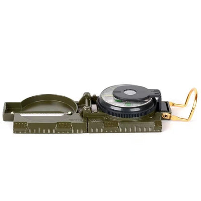 FLYTOP Military Lensatic Sighting Compass, Plastic, Waterproof, Military Compass for Hiking, Camping, Hunting, Outdoor