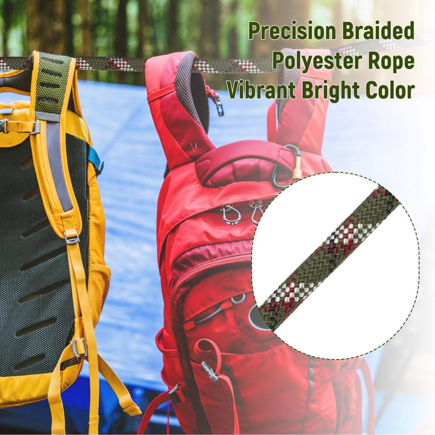 50M High-Strength Professional Safety & Rappelling Rope