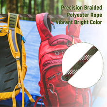 FLYTOP Hiking Tree Climbing Fire Escape Rappelling Rope Outdoor High Strength Safety Rope For Fitness Strength Training 50METER BONDAL