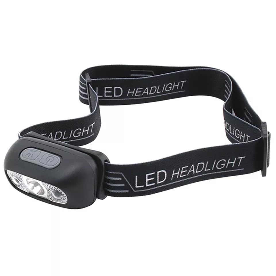 FLYTOP Super Bright LED Sensor Headlamp, Lightweight Waterproof Headlamps, USB Rechargeable Battery Flashlight, 5 Modes 500 Lumens XPG2 Headlight