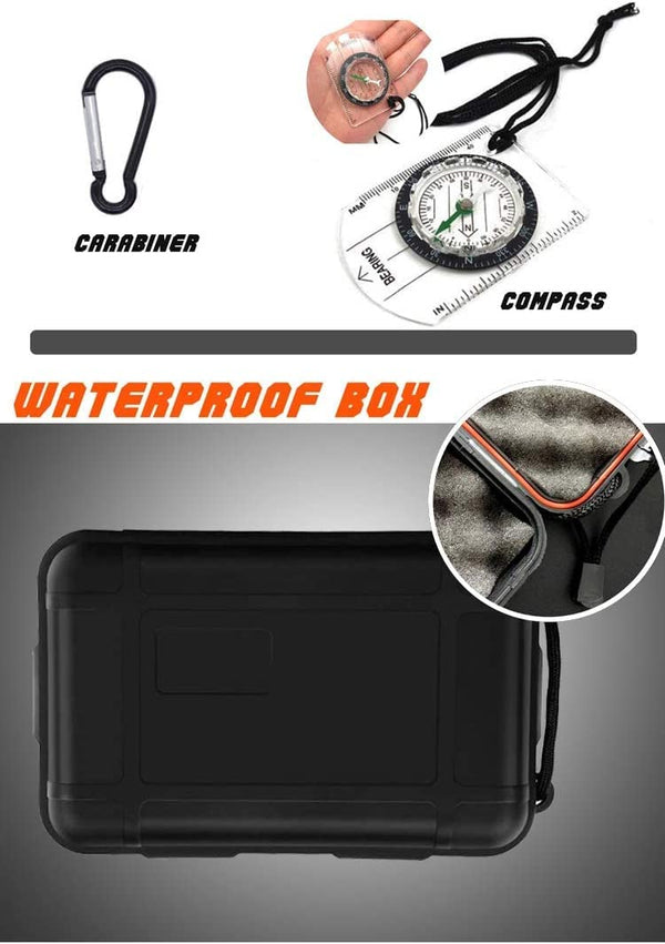 FLYTOP Survival kit for Camping 13 in 1 Professional Survival Kit