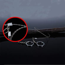 FLYTOP Emergency SOS Survival Kit with Multi-Tool, Wire Saw, Compass, Red Storage Box