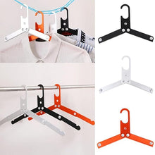 Portable Metal Not Slip Drying Rack Aluminum Alloy Multifunctional Folding Hanger Folding Coat Clothes Hanger for Travel