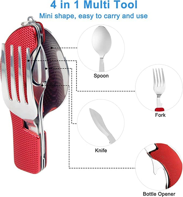 Folding Cutlery Set  spoon set .