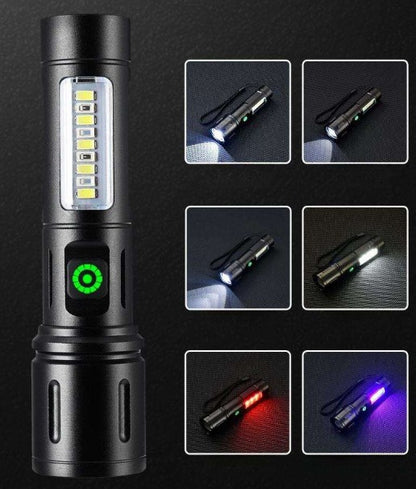 Rock Light RL-M15 Military-Grade Aluminium LED Torch with SOS