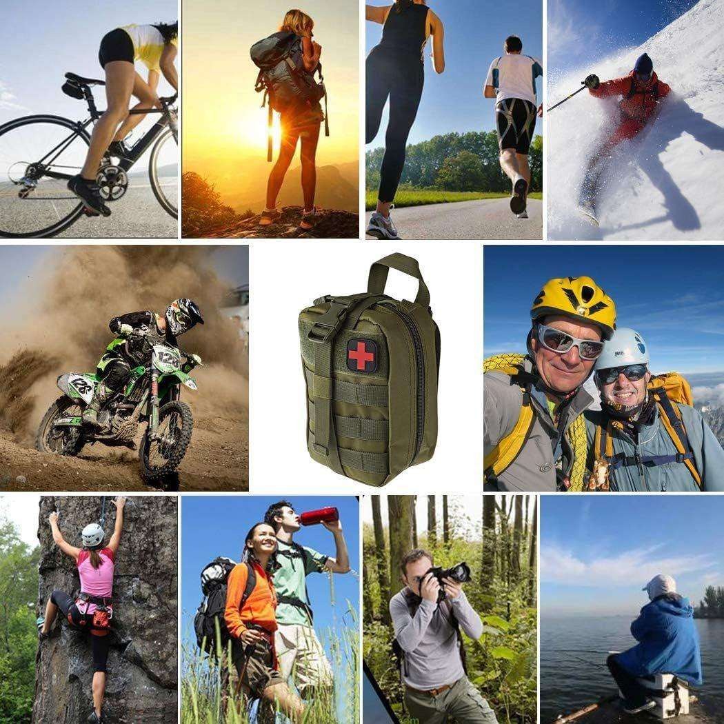 Tactical Multifunction Pouch for Medical First Aid Pouch for Camping Safety & Survival Gear