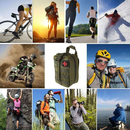 Tactical Multifunction Pouch for Medical First Aid Pouch for Camping Safety & Survival Gear
