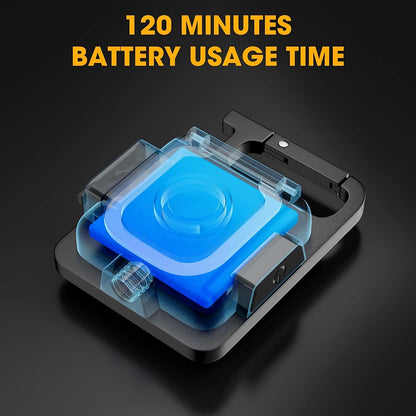 LED Battery Operated Keychain Flashlight with Folding Bracket (1 Pc)
