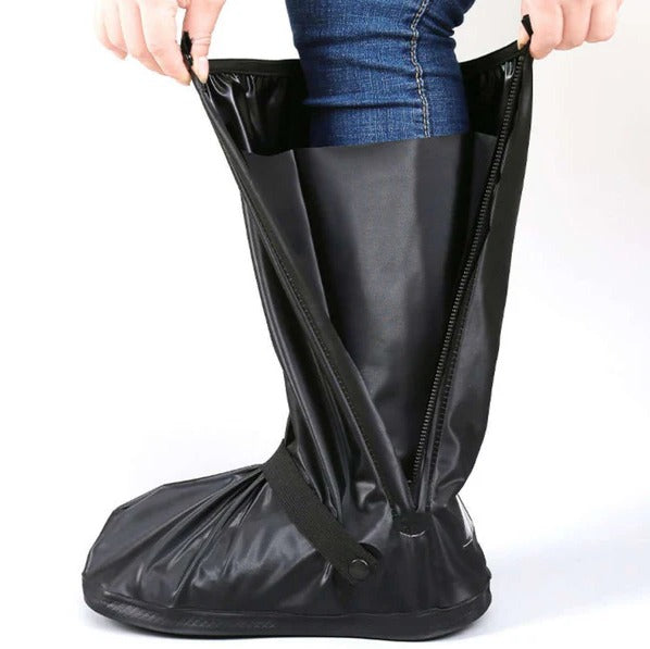FLYTOP Waterproof Mid-Calf Shoe Cover Anti Slip