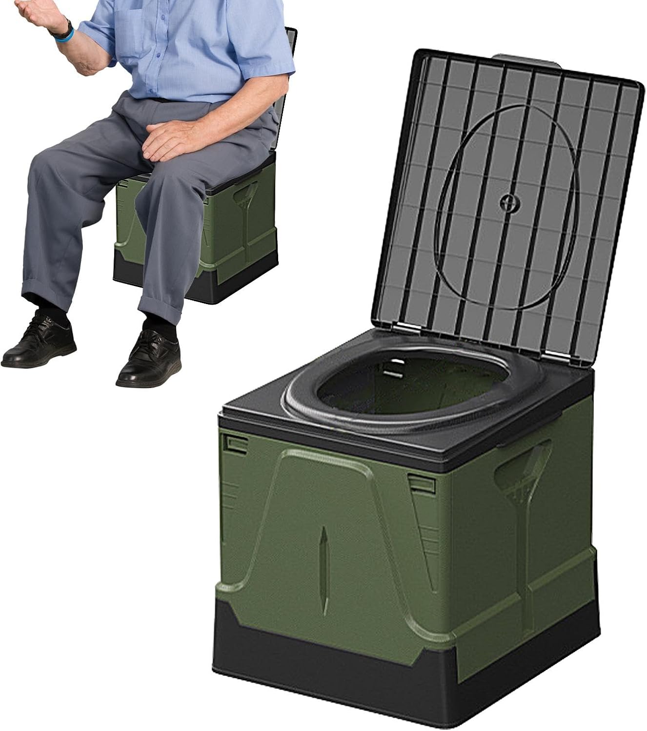 FLYTOP Camping Folding Toilet Outdoor Sports | Camping & Hiking | Portable Toilets & Accessories