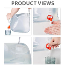 Water Container with Spigot, 20 Liter, BPA-Free, Portable Camping Storage