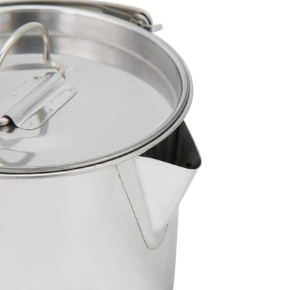 Stainless Steel Hiking Tea Pot Camping Tea Kettle.