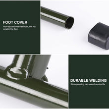 FLYTOP Portable Folding Stool Outdoor Folding Chair Stool Seat Camp Chair for Trip Hiking Fishing BBQ Beach Garden Backyard (Green)