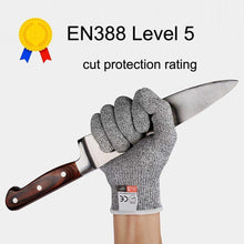 FLYTOP Cut Resistant Gloves for Kitchen Use – Reusable Protective Anti-Cut Safety Gloves for Men & Women, Food Grade Hand Protection for Slicing, Chopping & Carving