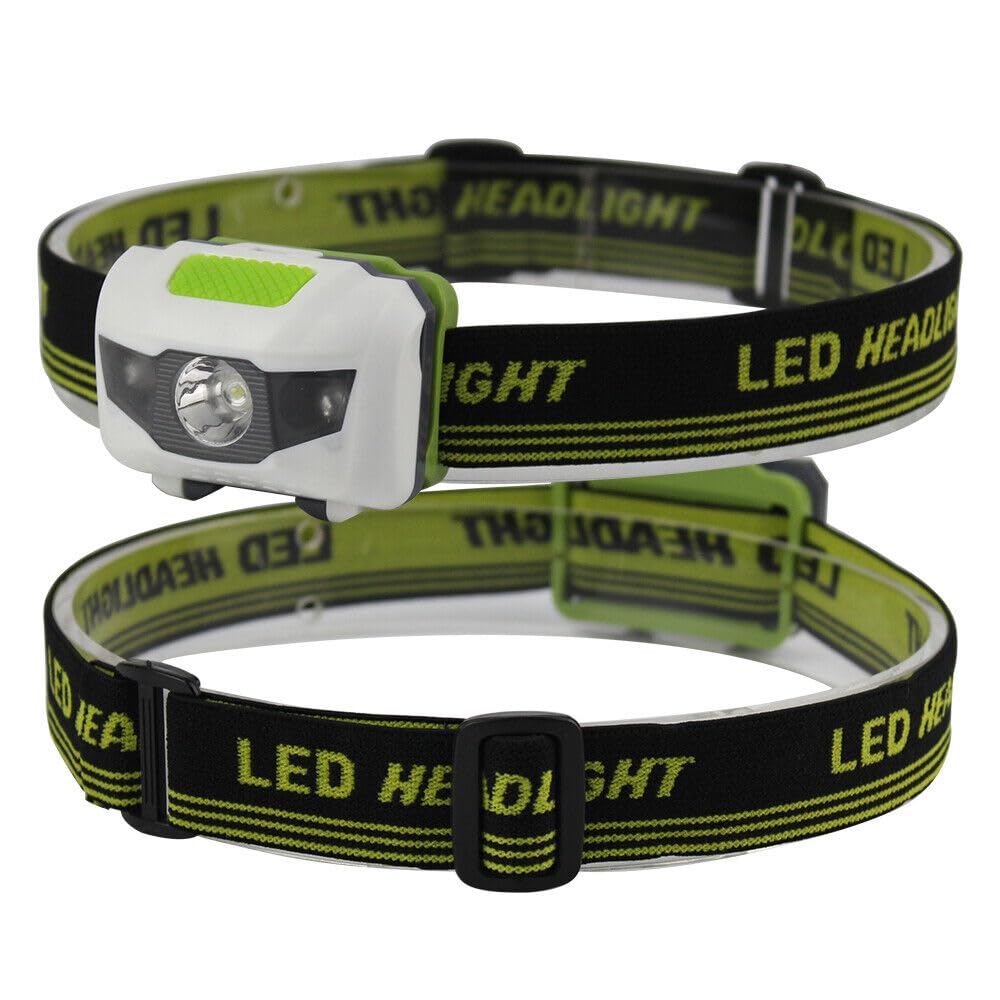 FLYTOP Headlamp Flashlight, Long Range, for Outdoor Camping, Running, Cycling, Fishing, Battery Powered