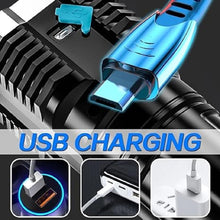 FLYTOP 4LED Flashlight | USB Rechargeable Light | Tent Light | Torch for Trekking