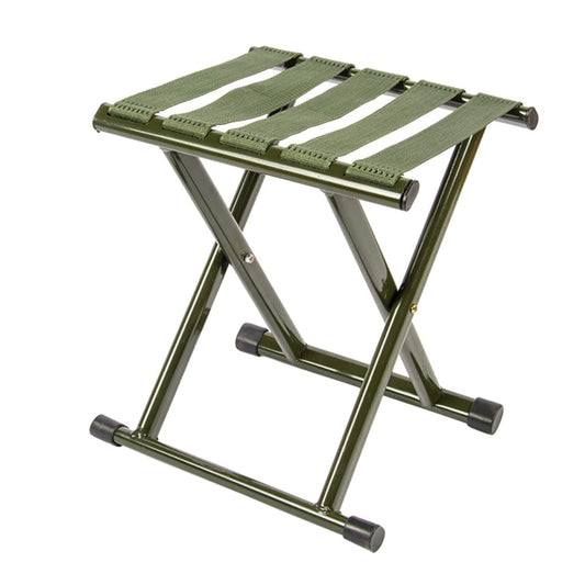 Heavy-Duty Portable Outdoor Stool for Trekking, Fishing & BBQ by FLYTOP