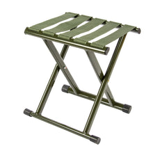 FLYTOP Portable Folding Stool Outdoor Folding Chair Stool Seat Camp Chair for Trip Hiking Fishing BBQ Beach Garden Backyard (Green)