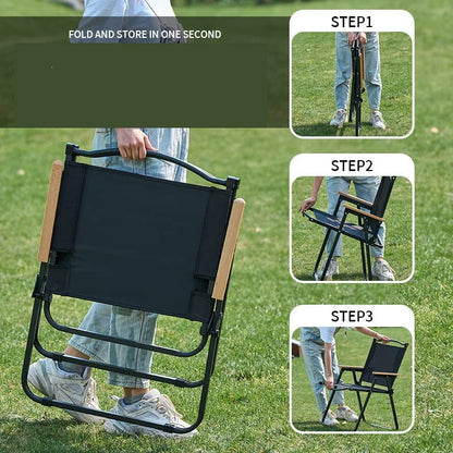 FLYTOP Compact Ultralight Beach & Concert Chair with Aluminum Armrests