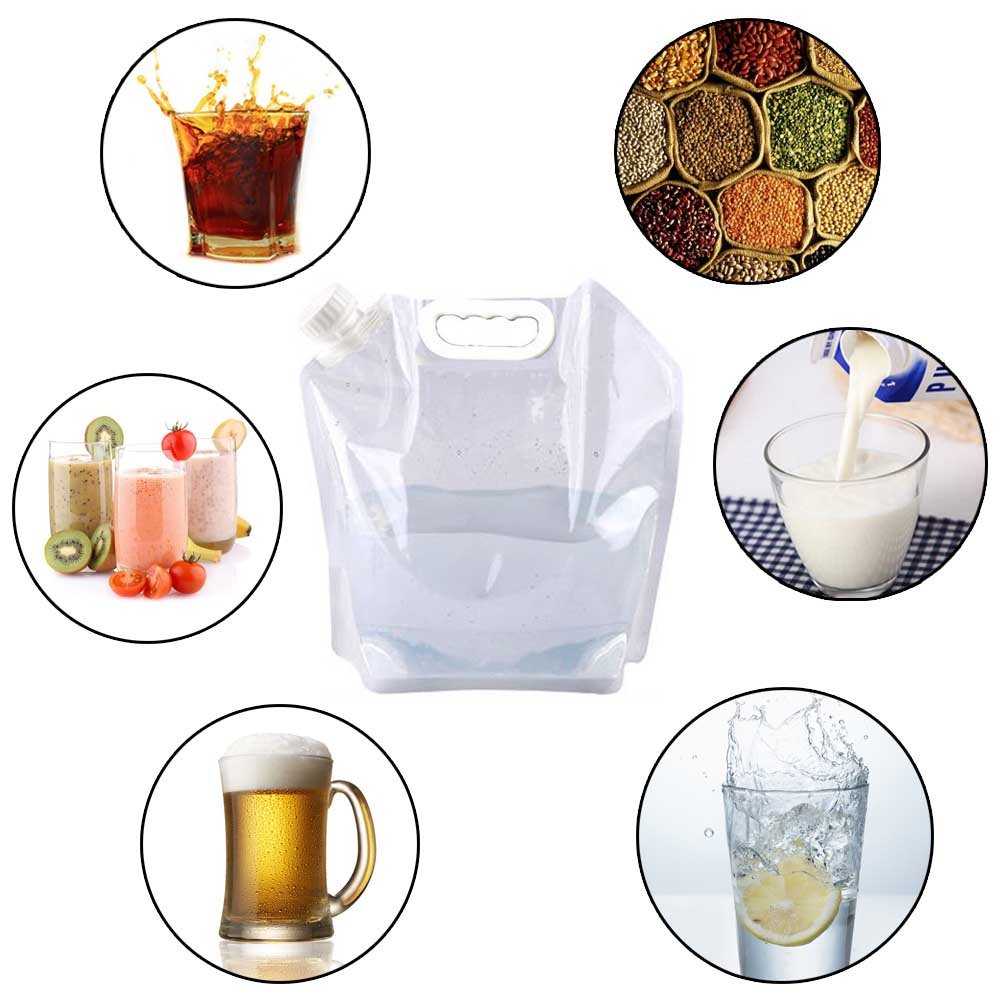 FLYTOP Grain Moisture-Proof Sealed Bag |Stand-Up Food Storage Pouches | Reusable Grain Storage Bags with Portable Handle