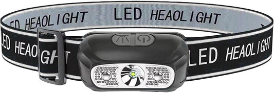FLYTOP Super Bright LED Sensor Headlamp, Lightweight Waterproof Headlamps, USB Rechargeable Battery Flashlight, 5 Modes 500 Lumens XPG2 Headlight