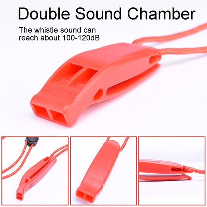 FLYTOP Marine Safety Whistle Boating Camping Hiking Emergency Whistle with Lanyard Red | Camping Accessories | Bag | Stove | Table | Hiking Bag | Camping and Hiking Accessories | Tools | Equipment