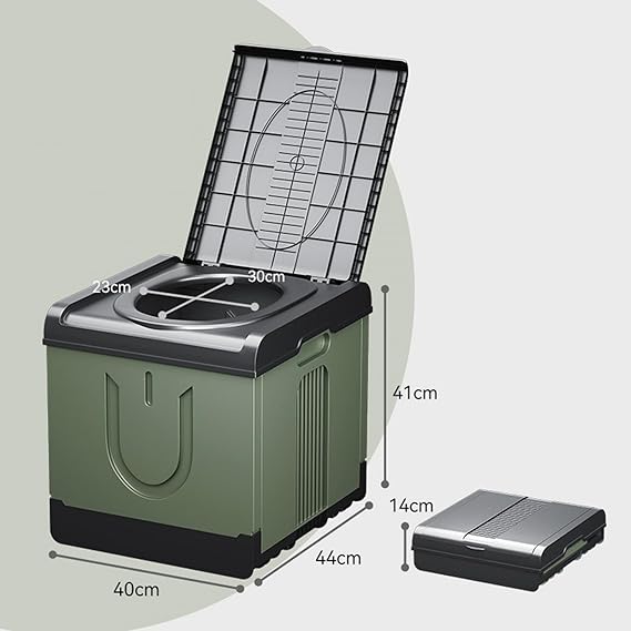 Camping Folding Toilet Outdoor Sports | Camping & Hiking | Portable Toilets & Accessories