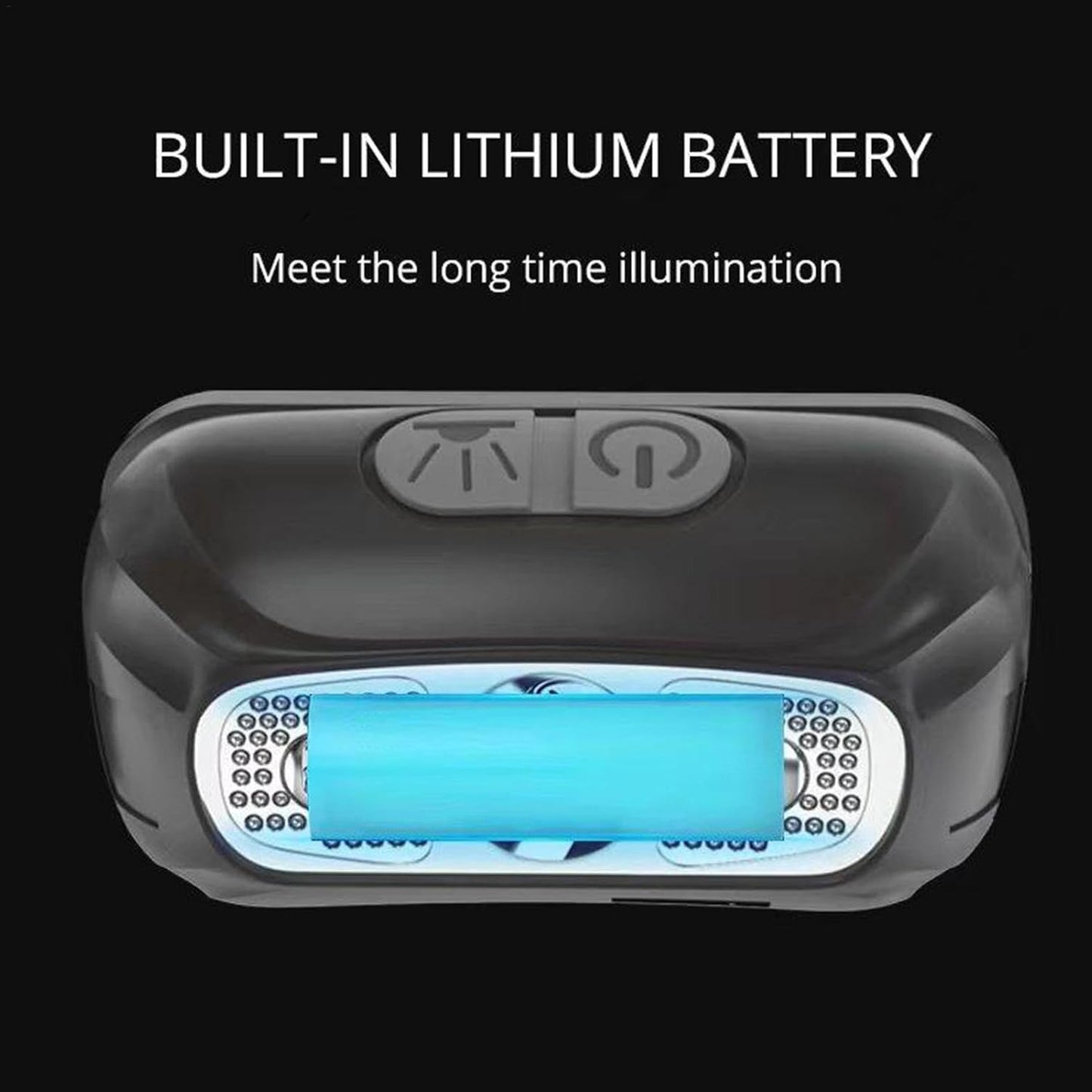 FLYTOP Super Bright LED Sensor Headlamp, Lightweight Waterproof Headlamps, USB Rechargeable Battery Flashlight, 5 Modes 500 Lumens XPG2 Headlight