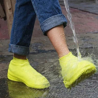FLYTOP Latex Waterproof Shoe Covers (L Size)