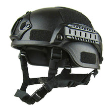 Training Helmet, Army -Style MICH Design with Rail System,