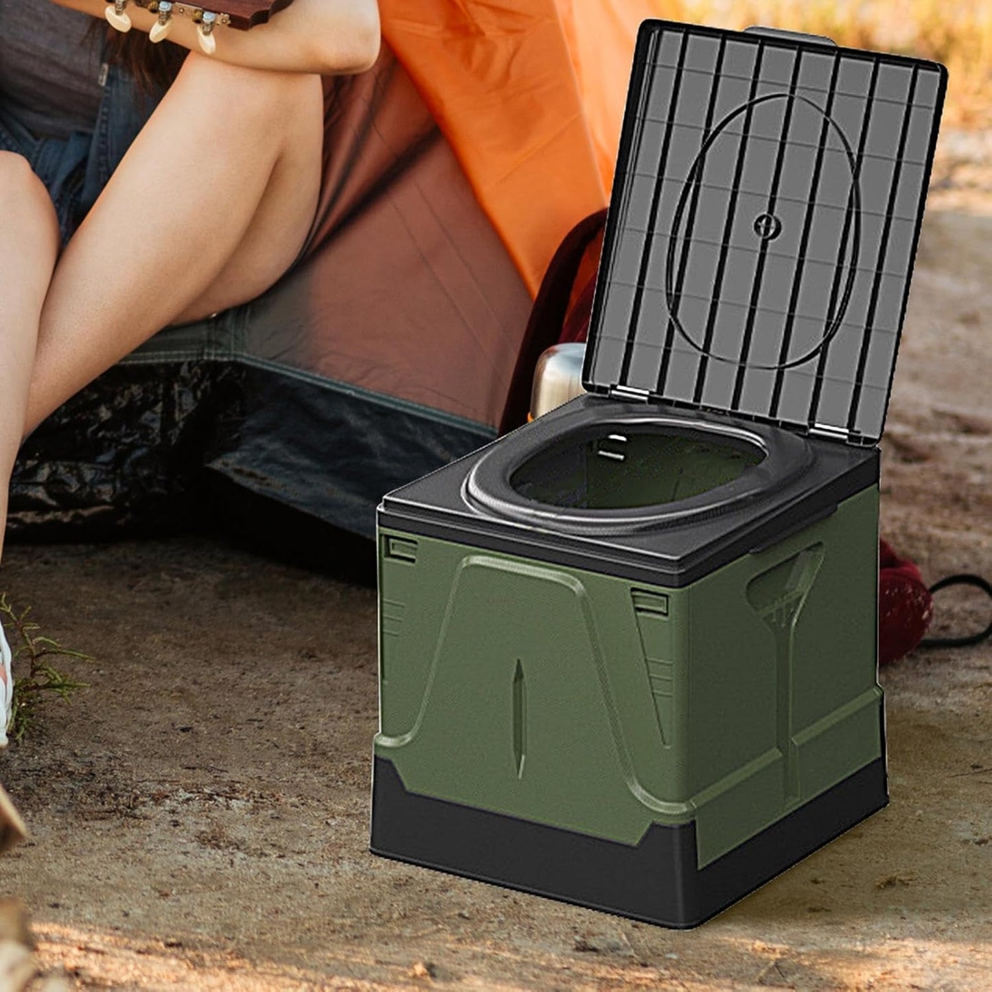 FLYTOP Camping Folding Toilet Outdoor Sports | Camping & Hiking | Portable Toilets & Accessories
