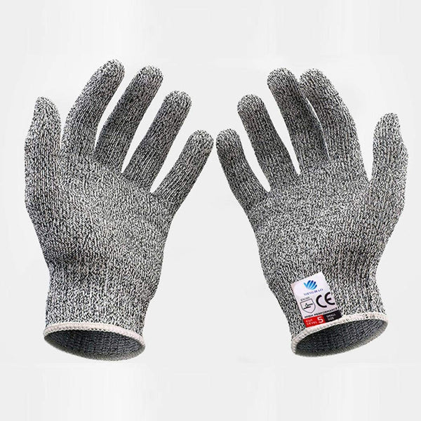 FLYTOP Cut Resistant Gloves for Kitchen Use – Reusable Protective Anti-Cut Safety Gloves for Men & Women, Food Grade Hand Protection for Slicing, Chopping & Carving