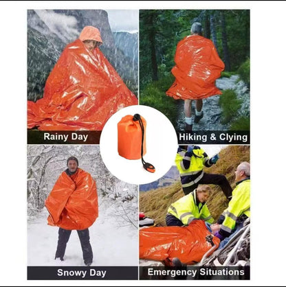 FLYTOP Outdoor Emergency Sleeping Bag Lightweight Survival  Sleeping Bag Waterproof Warm Sleeping Bag