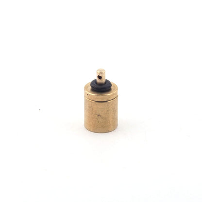 FLYTOP Alpine Butane Gas Refilling Adapter Brass, Alpine Camping Stove Butane Gas Cartridge Refiller