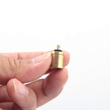 FLYTOP Alpine Butane Gas Refilling Adapter Brass, Alpine Camping Stove Butane Gas Cartridge Refiller