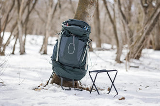 Portable Camping Folding Stool with Pouch, Small Lightweight Collapsible Camp Stool Aluminum Compact Ultralight Mini Folding Stool Seat for Garden, Beach, Fishing, Hiking, Picnic, BBQ, Travel